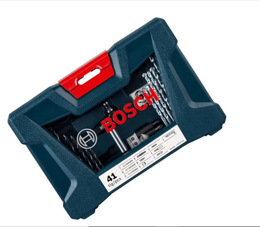 Kit de Brocas, Pontas e Bits V-Line com 41 Peças - BOSCH