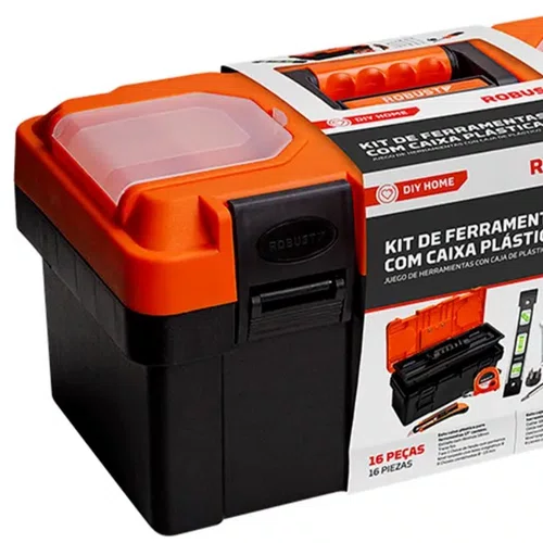 Kit de Ferramentas +Maleta de Transporte 16 Peças S21752017 -Robust