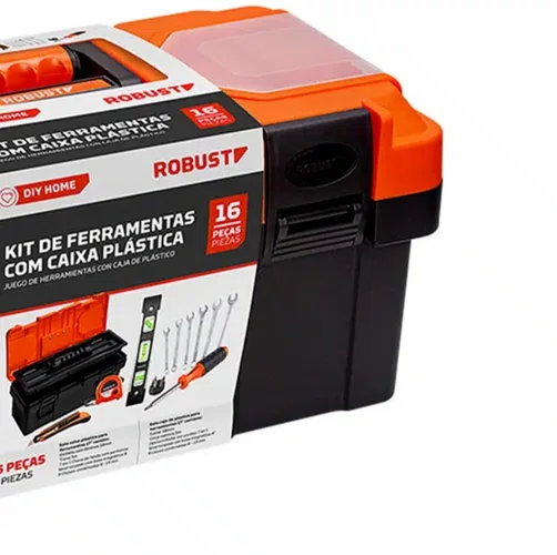 Kit de Ferramentas +Maleta de Transporte 16 Peças S21752017 -Robust