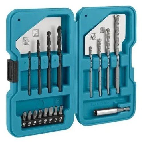 Kit de Pontas Bits e Brocas D-40200 com 17 Peças -Makita
