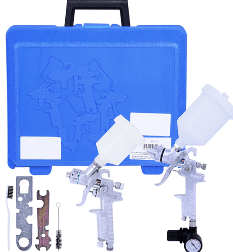 KIT PISTOLAS DE GRAVIDADE 1.2MM E 1.4MM PUMA