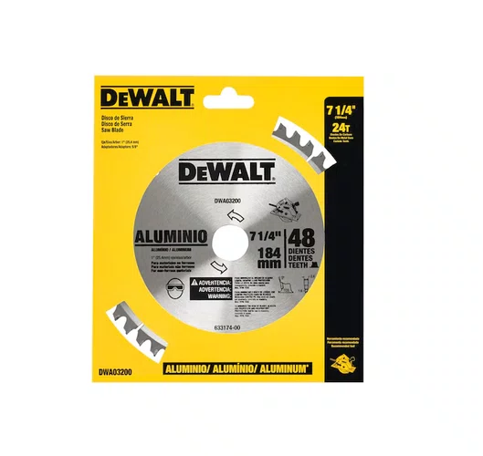 Lâmina para Serra Circular Linha DWA  7 1/4" 48D DWA03200