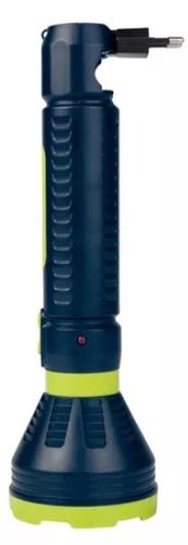 Lanterna Power Led 250 Lúmens Azul/Verde Recarregável 9183 -Mor