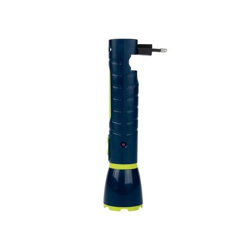 Lanterna Power Led 65 Lúmens Azul/Verde Recarregável 9181 -Mor