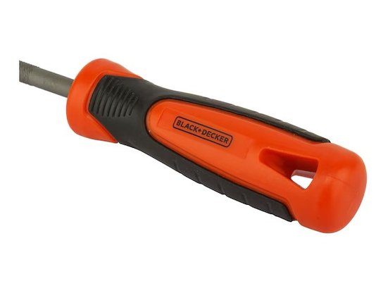 Lima para Desbastes 8'' (200MM) Redonda Bastarda BDHT22145 -Black Decker