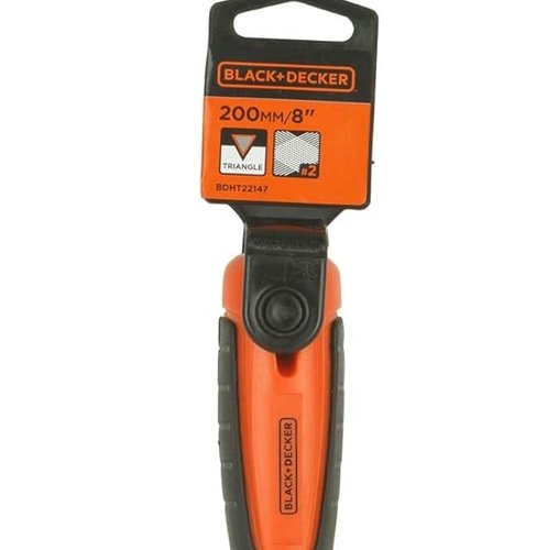 Lima Triangular para Desbaste BDHT22147 200MM -Black Decker