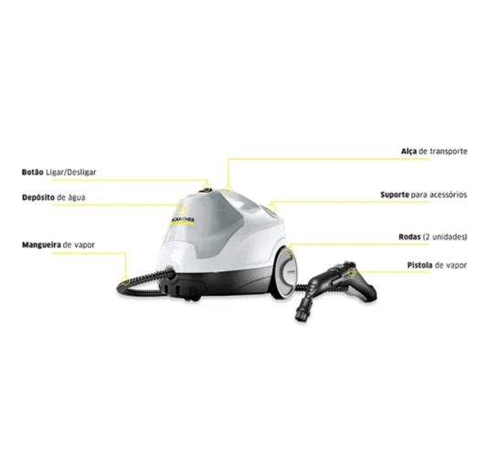 Limpadora  A Vapor Sc 2500c  Sc 4 Plus Karcher