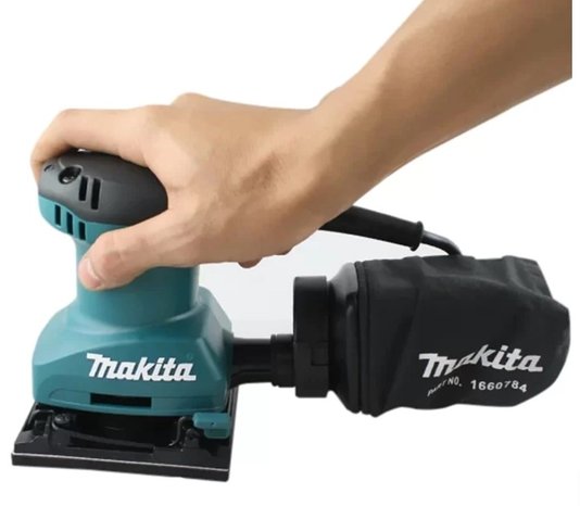 Lixadeira Orbital 180w Com Coletor De Pó Bo4557 Makita