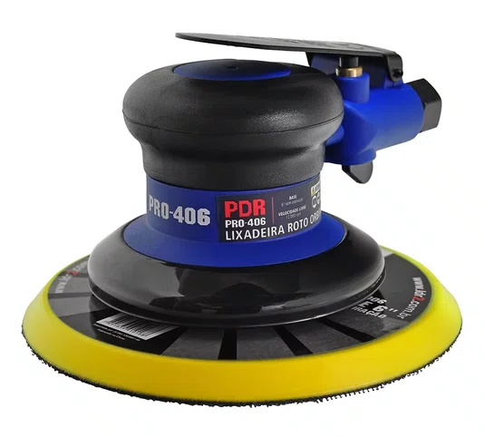 Lixadeira pneumatica roto orbital 6'' sem aspiração modelo PRO-406 PDR