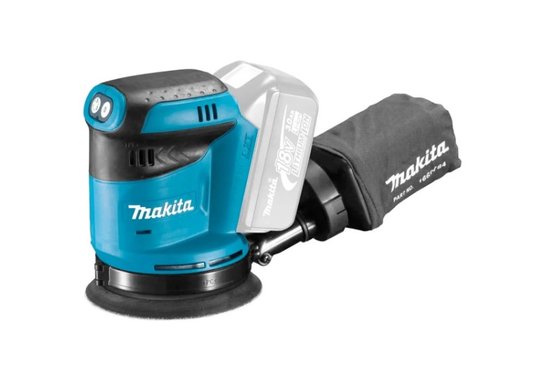 Lixadeira Roto Orbital Bateria 18v Makita Dbo180z Sem Bateria E Sem Carregador