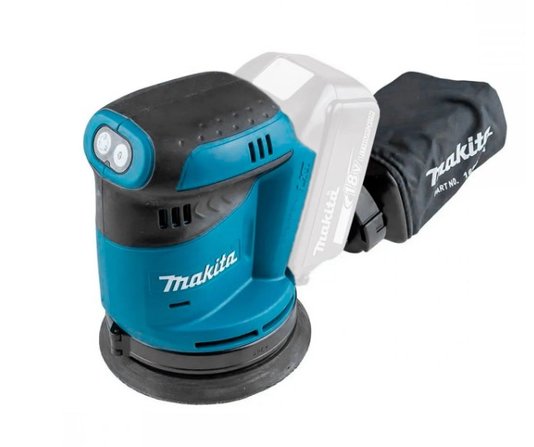 Lixadeira Roto Orbital Bateria 18v Makita Dbo180z Sem Bateria E Sem Carregador