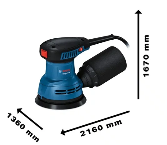 Lixadeira roto orbital Bosch GEX125 280W 220V