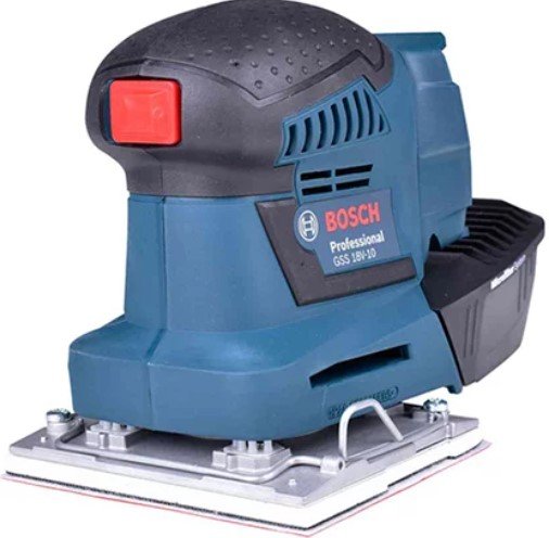 Lixadeira Vibratória Sem Fio Gss 18v-10 Professional sem bateria e carregador BOSCH