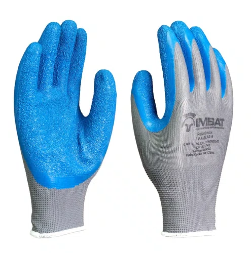 Luva de Segurança Tricoflex com Revestimento em Látex – CA 41748  Tam. 8 Imbat