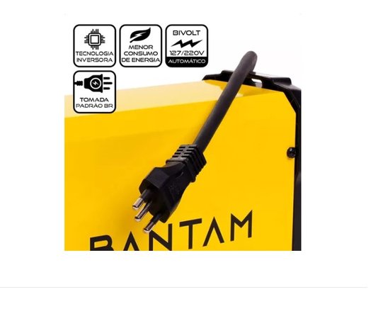 Máquina De Solda Inversora Bantan 2,5 15-120A Bivolt 110/220V Esab