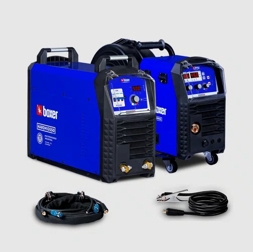 Máquina de Solda Multiprocessos Hardmig 550 com Cabeçote Externo Trifásica 380V -Boxer