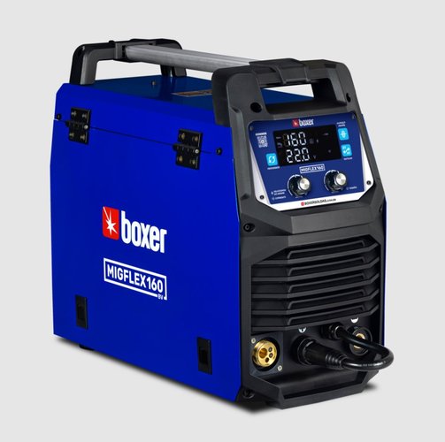 Maquina de Solda Multiprocessos MigFlex 160BV 110/220V + Tocha Mig -Boxer