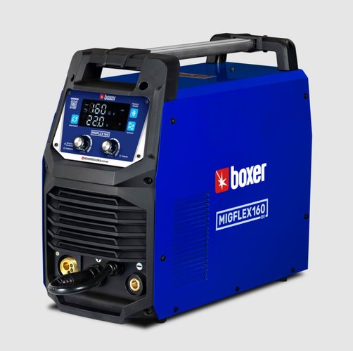 Maquina de Solda Multiprocessos MigFlex 160BV 110/220V + Tocha Mig -Boxer