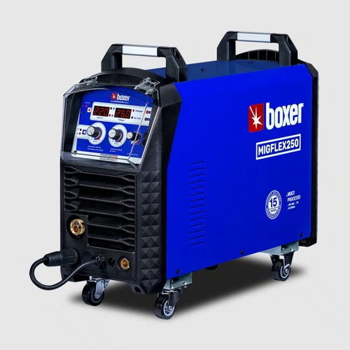 Máquina de Solda Multiprocessos MigFlex 250 220V + Tocha Mig -Boxer