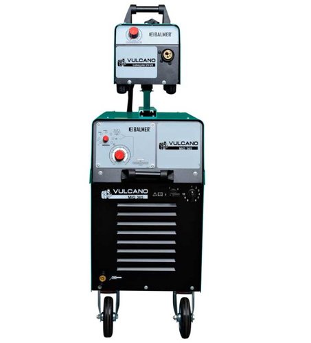 Maquina de Solda Vulcano 365 Mig/Mag 45 a 360V com Cabeçote Externo 220/380V -Balmer
