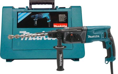 Martelete Combinado SDS Plus 800W HR2470 c/Maleta 220V -Makita