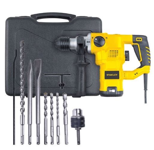 Martelete Perfurador E Rompedor 3,5j 1250w Stanley 220V