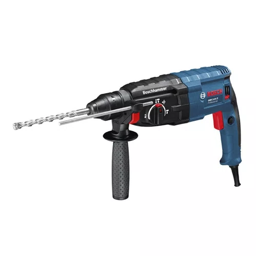 Martelete Perfurador/Rompedor 24mm GBH 2-24D 820W 2,7J +5 Brocas 220V -Bosch