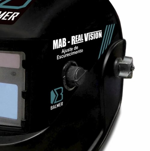 Máscara Eletronica de Solda com Regulagem DIN 9-13 MAB Real Vision -Balmer