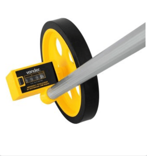 Medidor de Distancias Contador Analogico 04 Digitos com Roda 3841000999 -Vonder
