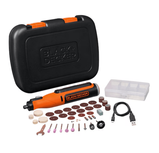 Micro Retífica 8v Lítio-íon 35 Aces Bivolt - Black+decker