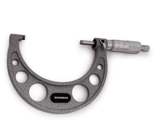 Micrômetro Externo com Arco em Ferro Fundido 75 a 100mm - DIGIMESS-110.103