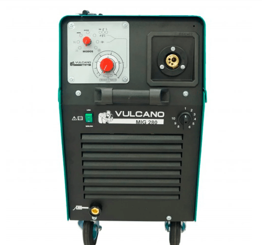 Maquina de Solda Vulcano Mig 280 30-280A Trifásica 220/380V -Balmer