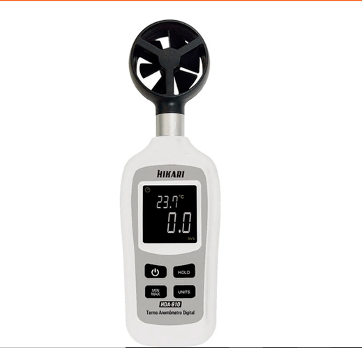 Mini Termo Anemometro Hda-910 Display Lcd