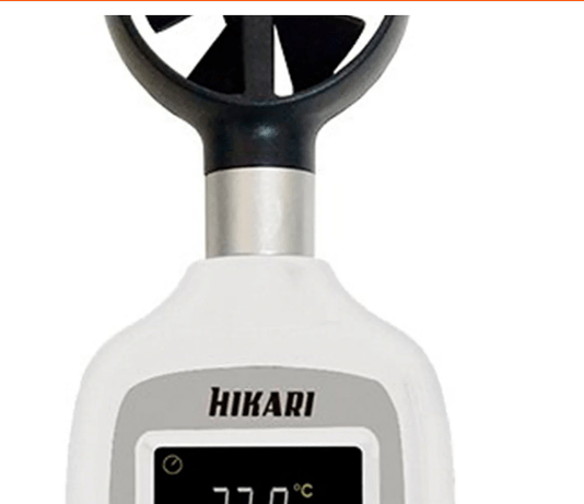 Mini Termo Anemometro Hda-910 Display Lcd