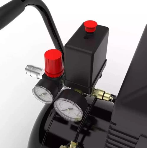 Motocompressor de Ar FIAC Bulldog 8,2/24 120PSI Motor 1,5HP Com Rodas 220V -Pressure