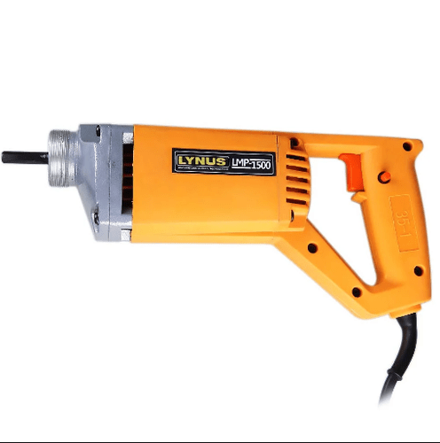 Motovibrador de Concreto Portátil c/ Mangote 1500W  LYNUS-LMP-1500