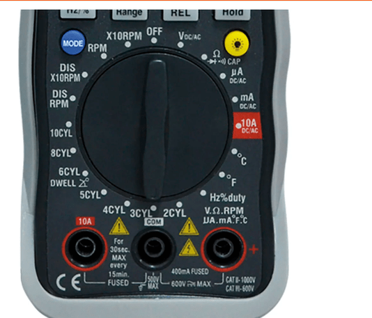 Multimetro Digital Automotivo Hma-120 Cat III 600v