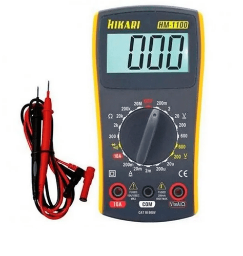 Multimetro Digital Hm-1100 Cat Iii 600v