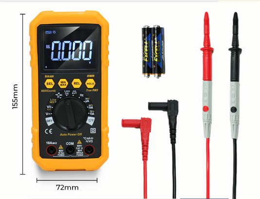Multimetro Digital HM-1700 CAT III 600V com Display Para Baixa Luminosidade -Hikari