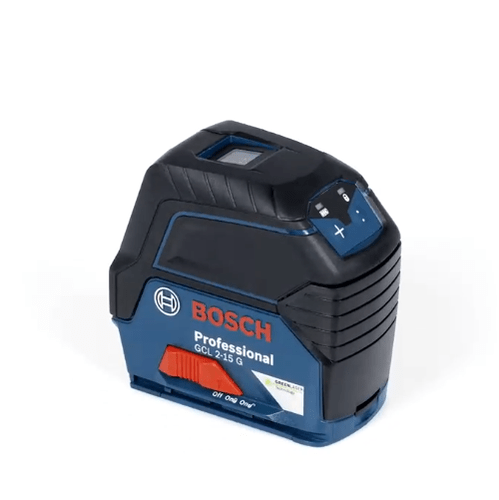 Nível a Laser 2 Linhas 15M e 2 Pontos 10M GCL 2-15 G Verde Bosch