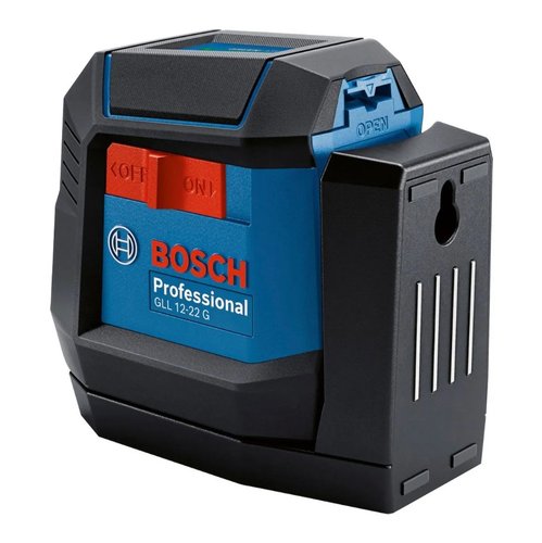 Nivel a Laser 2 Linhas Verdes 12M GLL 12-22G LI + Bateria 1ah e Bolsa -Bosch