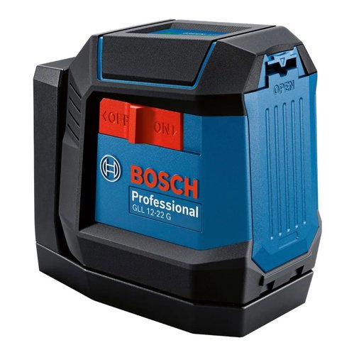 Nivel a Laser 2 Linhas Verdes 12M GLL 12-22G LI + Bateria 1ah e Bolsa -Bosch