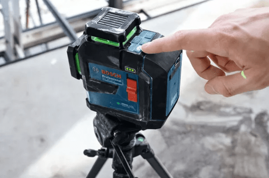 Nivel a Laser 360G GLL 80-33 G 160M Linhas Verde de Chão + Pilha -Bosch