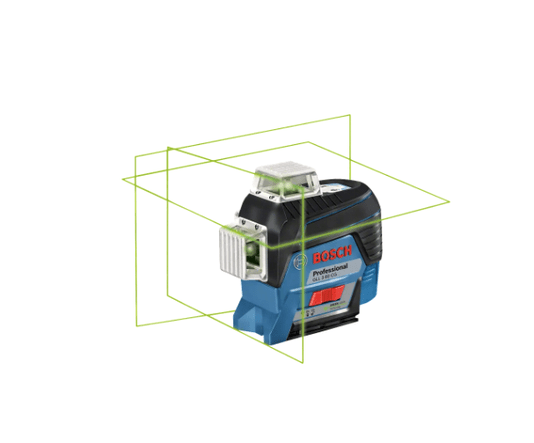 NIVEL A LASER GLL 3-80 CG 120M LINHAS VERDE COM RECEPTOR LR7
