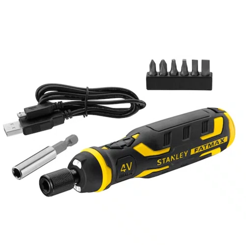 Parafusadeira 1/4'' 4V FMHT66719-0 c/Bateria Interna USB-C +06 Bits -Stanley