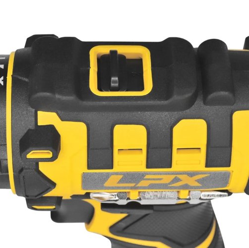 Parafusadeira de Impacto a Bateria 12V LP1210PI 3/8'' + Kit Carregamento e Brocas -LPX