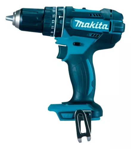 Parafusadeira de Impacto a Bateria 18V DHP 482 62NM + Kit Carregamento e Bolsa -Makita