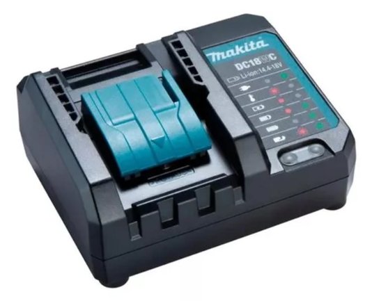 Parafusadeira de Impacto a Bateria 18V DHP 482 62NM + Kit Carregamento e Bolsa -Makita
