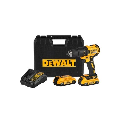 Parafusadeira de Impacto a Bateria 20V DCD7781D2-BR 1/2'' 65NM + Kit Carregamento e Maleta -Dewalt