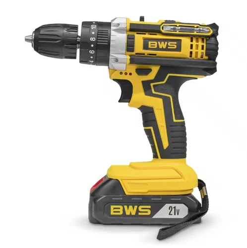 Parafusadeira de Impacto a Bateria 21V LP2110K 3/8'' +2 Baterias 2ah +Carregador e Maleta -BWS